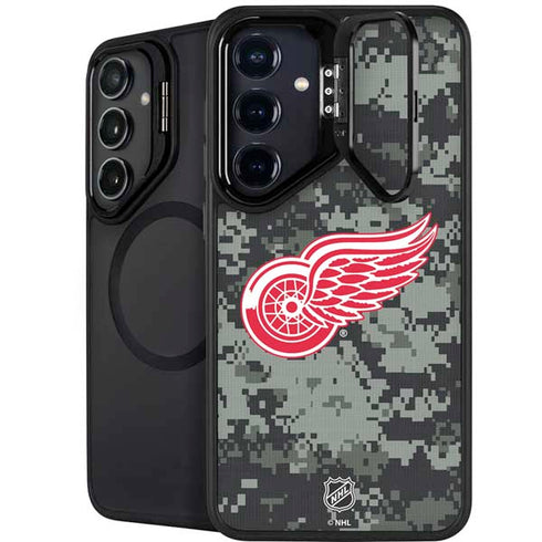 NHL Detroit Red Wings Camo Galaxy S24 Plus Kickstand Case